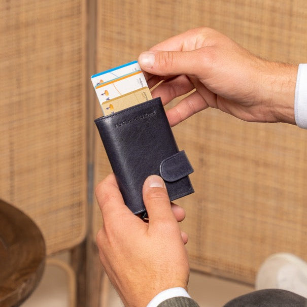 Mannheim Full-Grain Leather Card Holder voor Dames – alternate product view 2