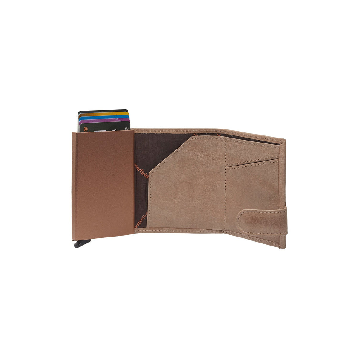 Mannheim Full-Grain Leather Card Holder voor Dames – alternate product view 3