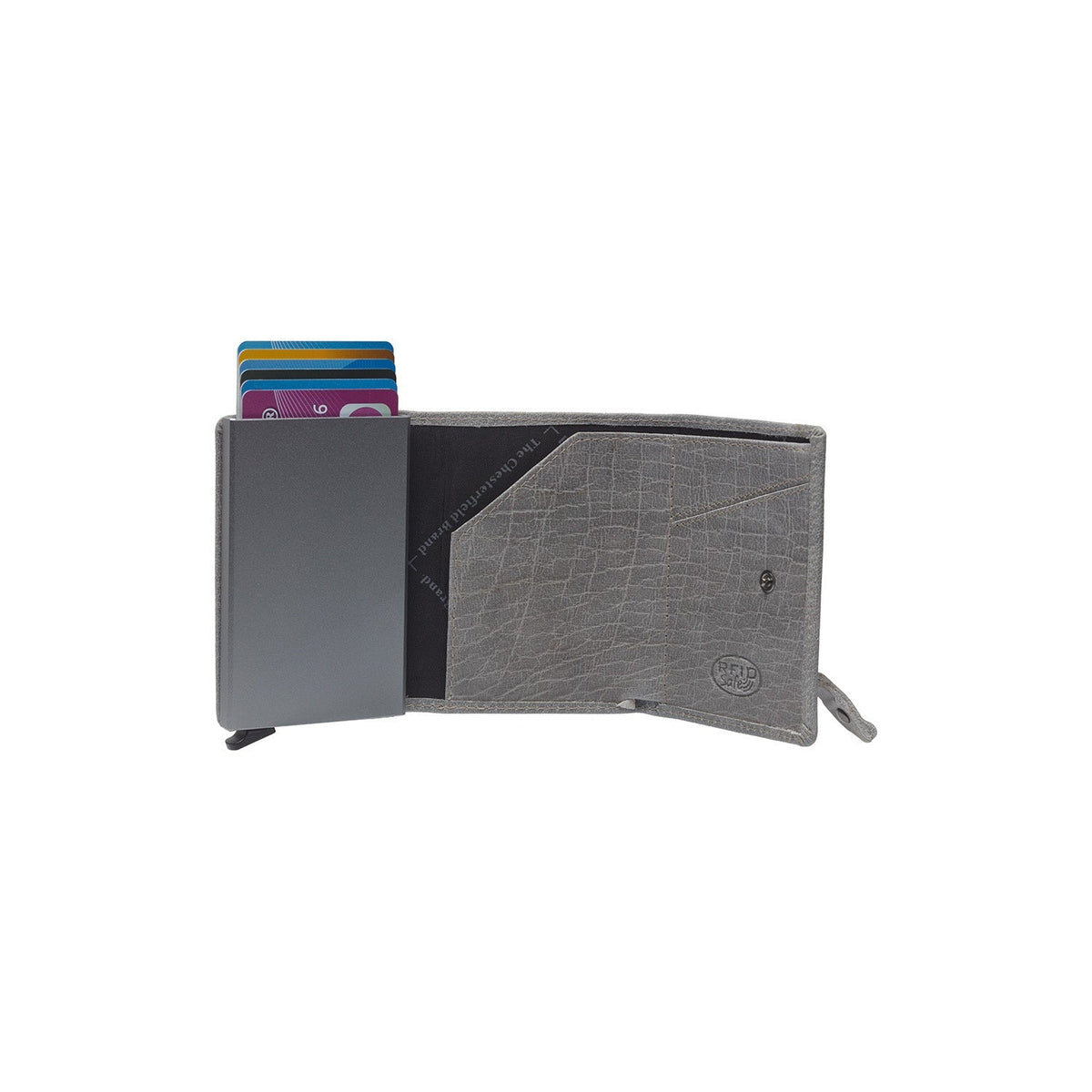 Paris Full-Grain Leather Card Holder voor Dames – alternate product view 3