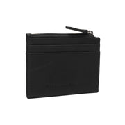Leather Card Wallet voor Dames in Classic 100% Full-Grain Leather - Full Exterior Front Profile View | Buy Online