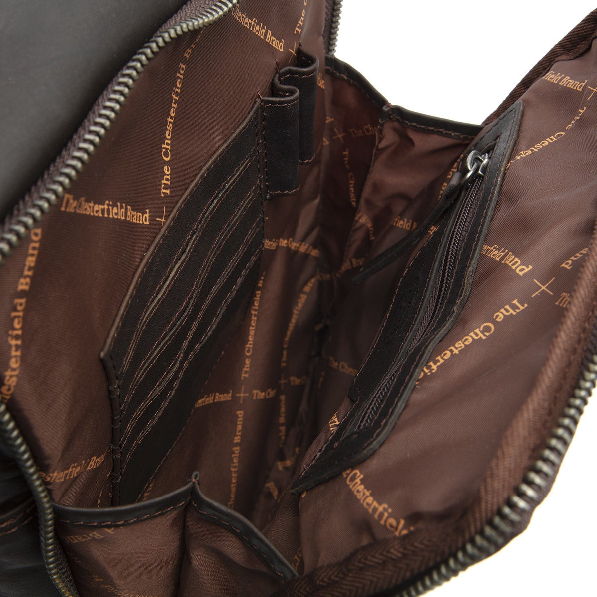 Alva Full-Grain Leather Crossbody Bag voor Heren – alternate product view 2