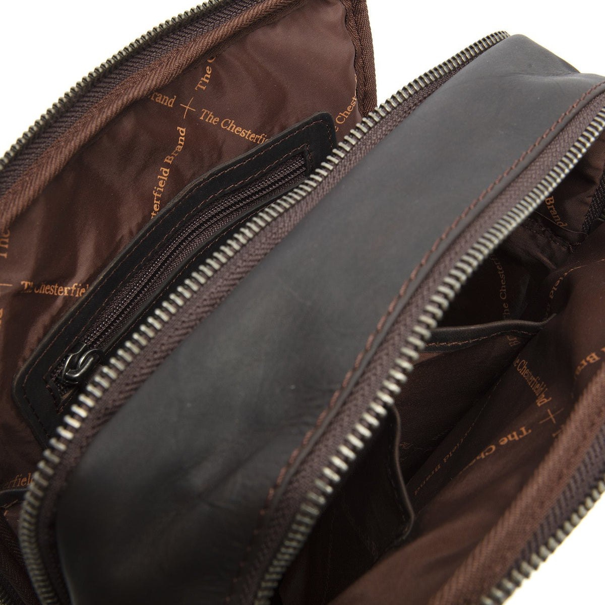 Alva Full-Grain Leather Crossbody Bag voor Heren – alternate product view 3