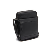 
Anzora Leren crossbodytas in klassiek 100% volnerfleer - Full Exterior Vooraanzicht & getailleerd silhouet | Online kopen