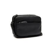 
Arona Leren crossbodytas in klassiek 100% volnerfleer - Full Exterior Vooraanzicht & getailleerd silhouet | Online kopen