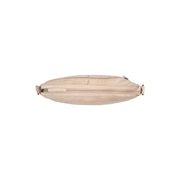 
Classic 100% Full-Grain leather Bag - Achteraanzicht met versterkte leren banden