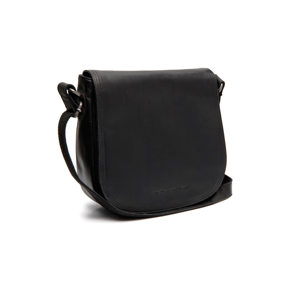 Everglades Full-Grain Leather Crossbody Bag voor Dames in Classic 100% Full-Grain Leather - Full Exterior Front Profile View | Buy Online