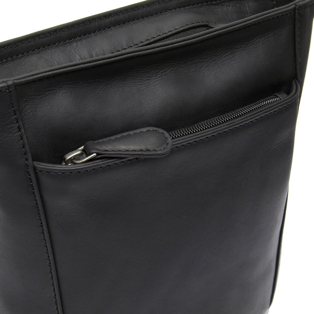
Fintona Leren crossbodytas - Gestructureerd zijprofiel met vouwdiepte & volume