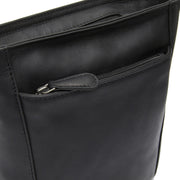 
Fintona Leren crossbodytas - Gestructureerd zijprofiel met vouwdiepte & volume