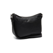 
Henderson Leren crossbodytas in klassiek 100% volnerfleer - Full Exterior Vooraanzicht & getailleerd silhouet | Online kopen