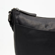 
Classic 100% Full-Grain leather Bag - Achteraanzicht met versterkte leren banden
