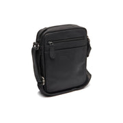 
Laveno Leren crossbodytas in klassiek 100% volnerfleer - Full Exterior Vooraanzicht & getailleerd silhouet | Online kopen
