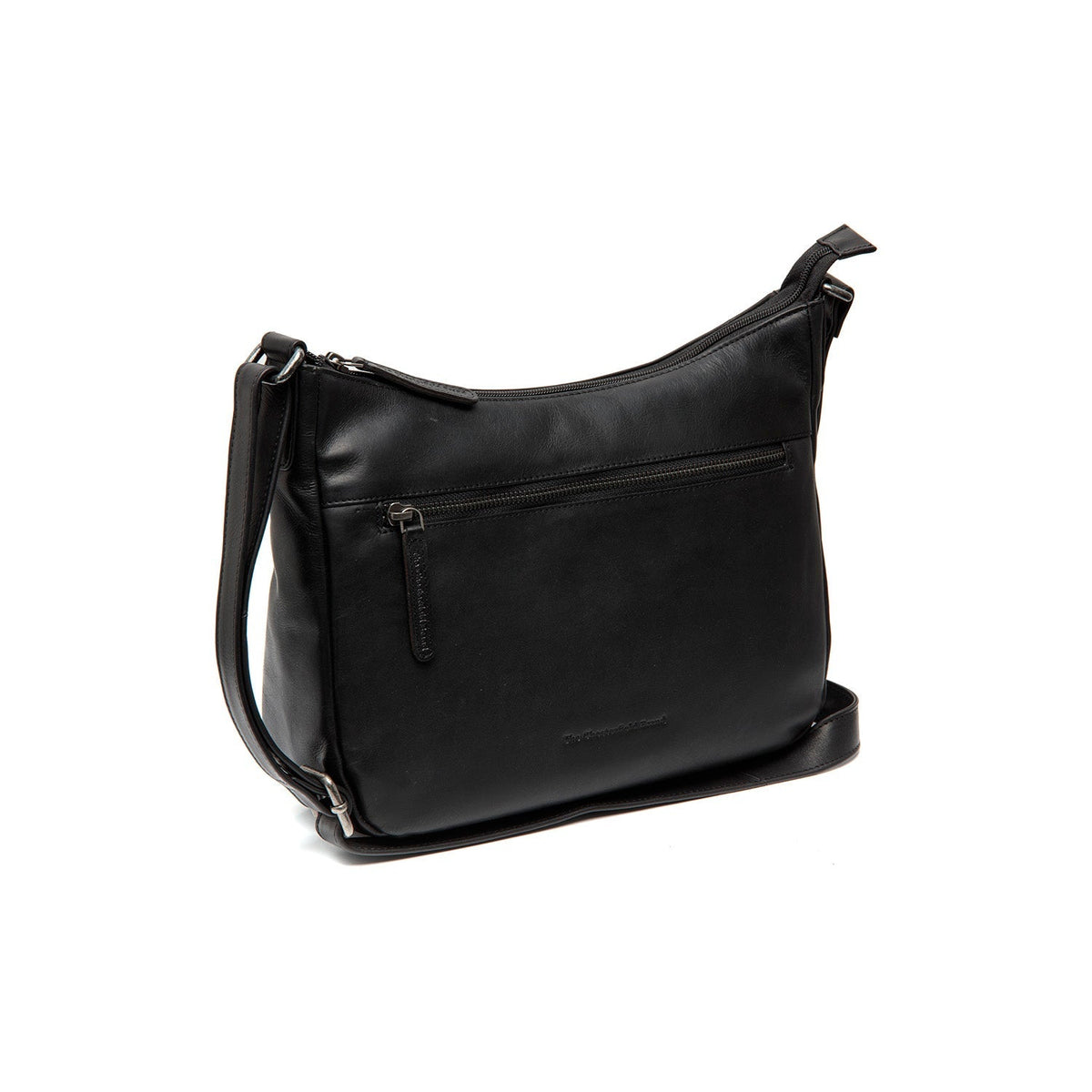 
Loraine Leren crossbodytas in klassiek 100% volnerfleer - Full Exterior Vooraanzicht & getailleerd silhouet | Online kopen