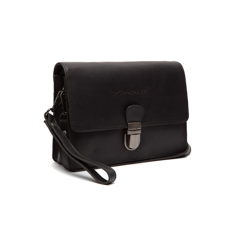 Lucca Full-Grain Leather Crossbody Bag voor Dames