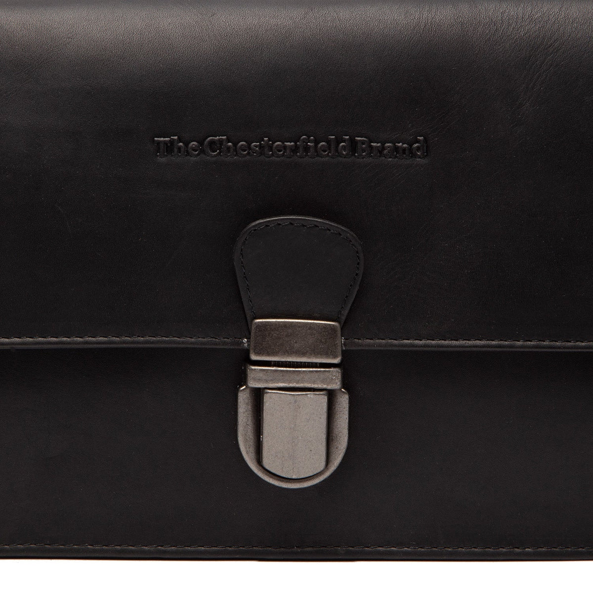 
Lucca Leren crossbodytas - Gestructureerd zijprofiel met vouwdiepte & volume