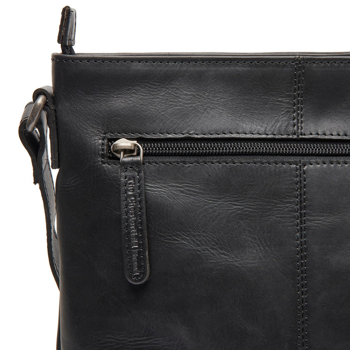 
Lunton Leren crossbodytas - Gestructureerd zijprofiel met vouwdiepte & volume