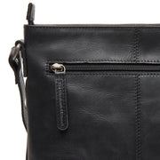 
Lunton Leren crossbodytas - Gestructureerd zijprofiel met vouwdiepte & volume