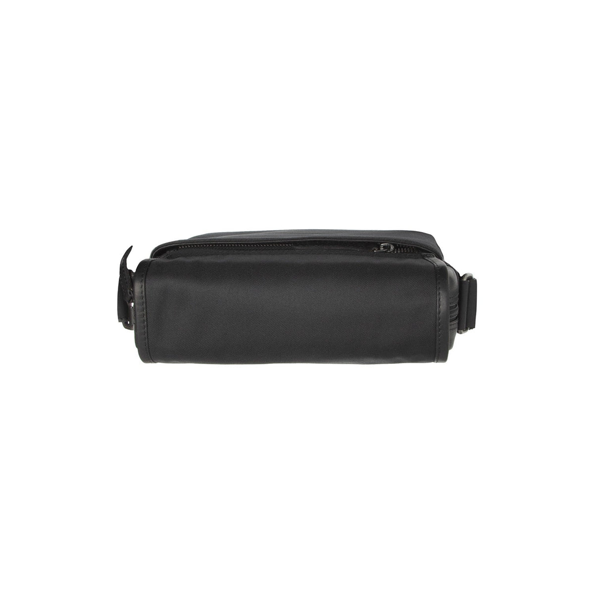 Mikeli Volnerfleer Crossbody tas - Structured Side Profile Showing Gusset Depth &amp; Expansion Capacity