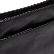 
Classic 100% Full-Grain leather Bag - Achteraanzicht met versterkte leren banden