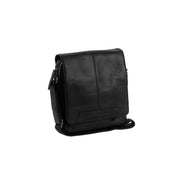 
Remy Leren crossbodytas in klassiek 100% volnerfleer - Full Exterior Vooraanzicht & getailleerd silhouet | Online kopen