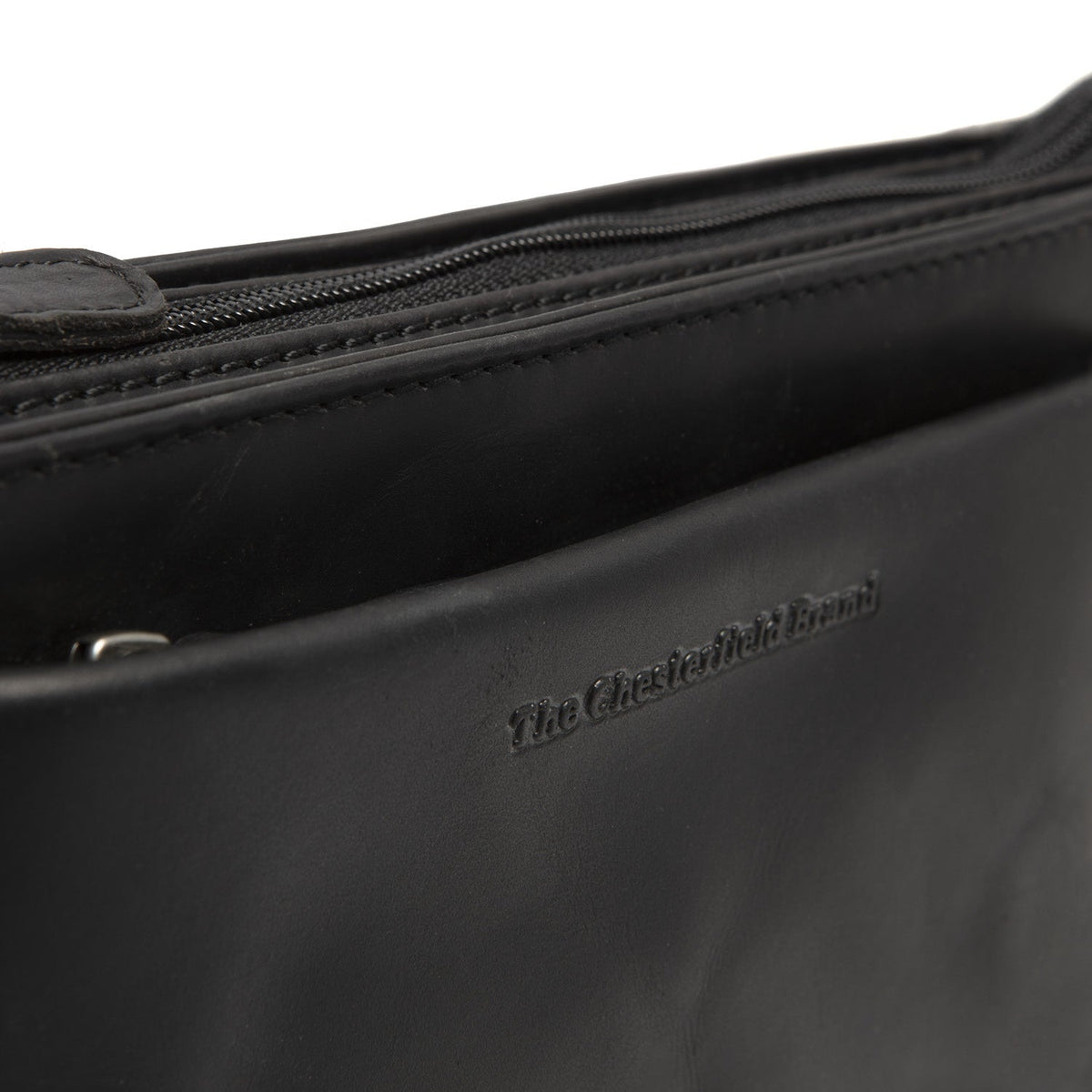 
Southampton Leren crossbodytas - Gestructureerd zijprofiel met vouwdiepte & volume