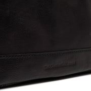 
Classic 100% Full-Grain leather Bag - Achteraanzicht met versterkte leren banden