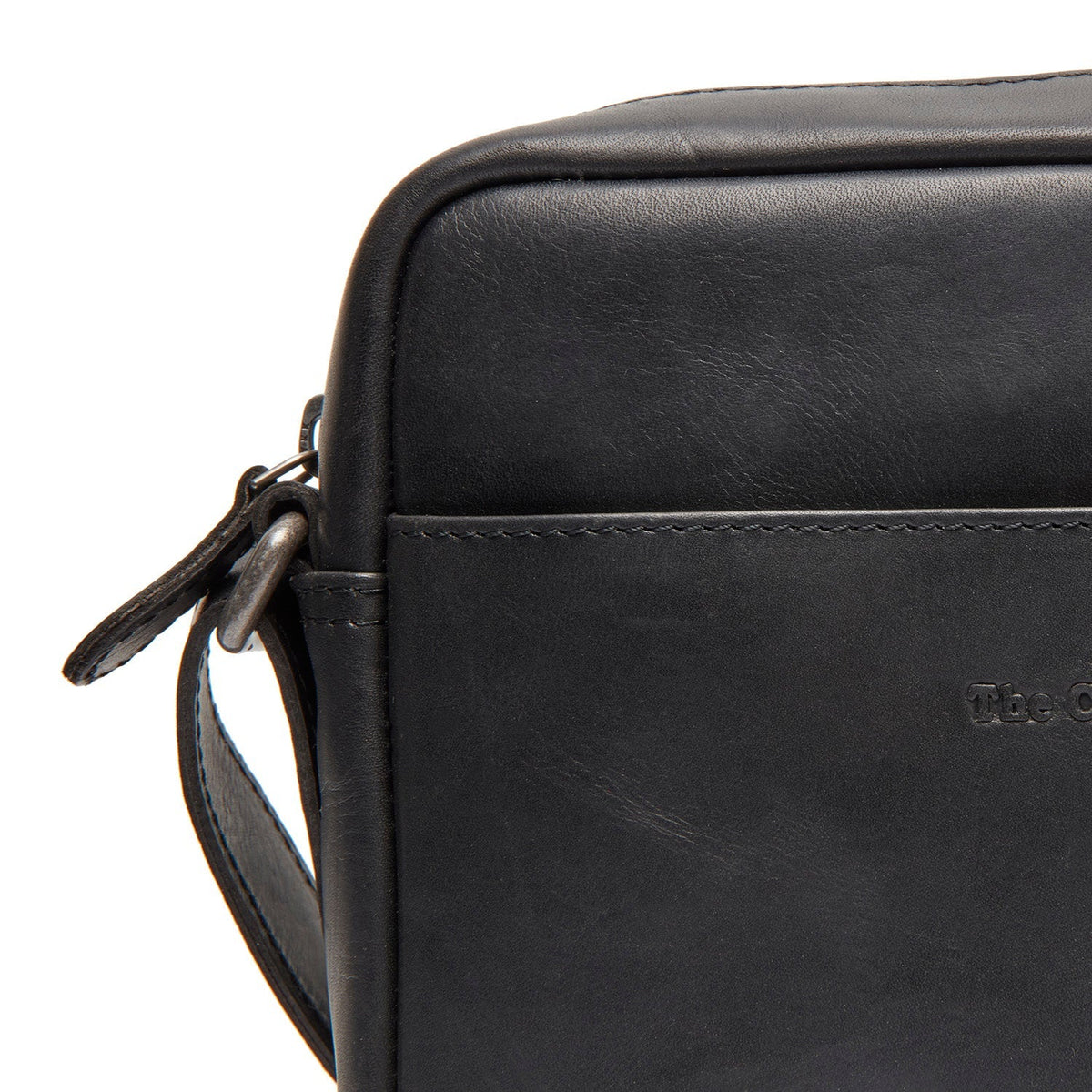 
Westmere Leren crossbodytas - Gestructureerd zijprofiel met vouwdiepte & volume