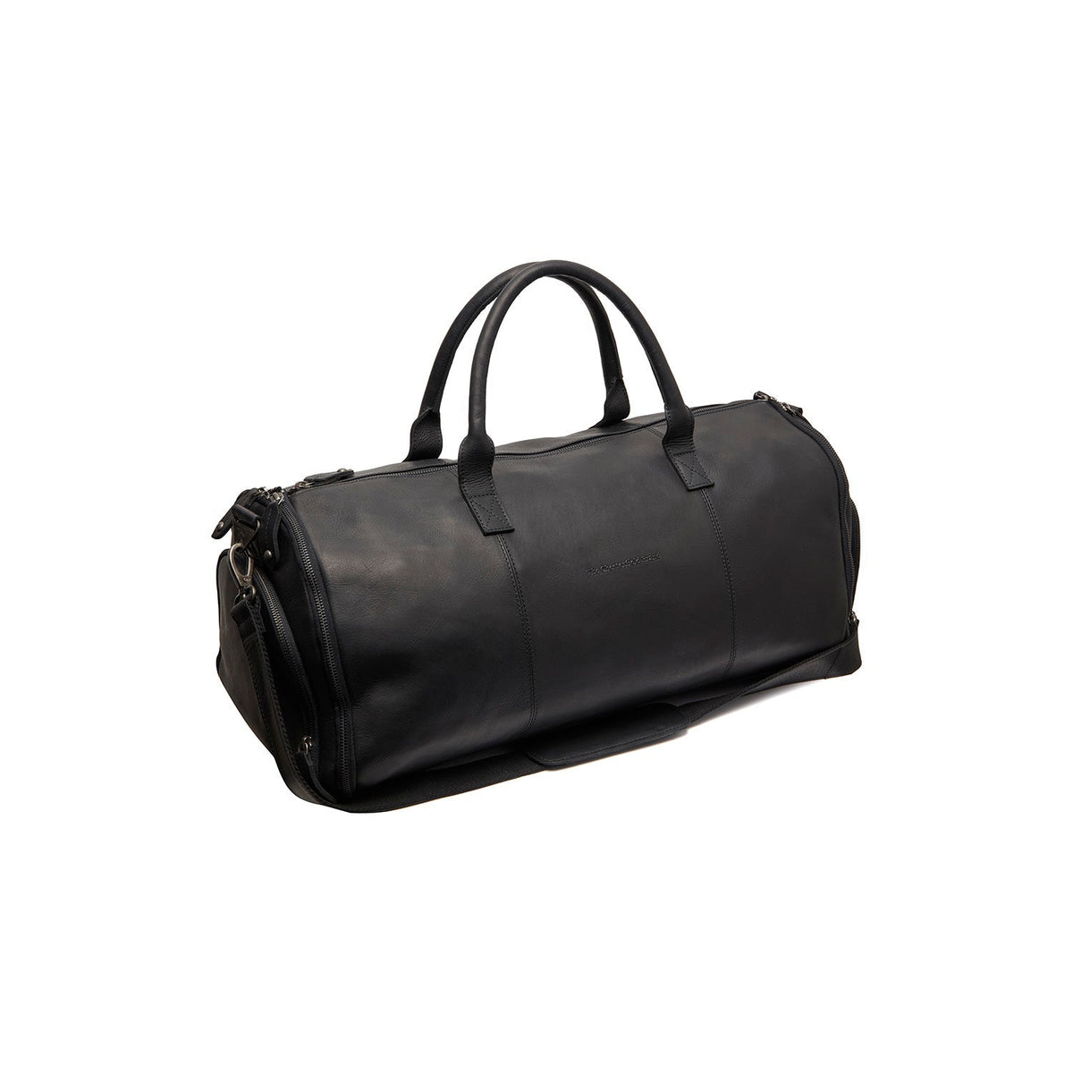Leather Garment Bag Finlay voor Dames in Classic 100% Full-Grain Leather - Front Profile View &amp; Tailored Silhouette | Buy Online