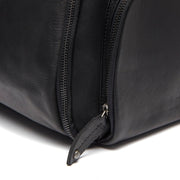 Leather Garment Bag Finlay voor Dames - Lateral Side Profile View Showing Sleeve Cut &amp; Athletic Taper Fit