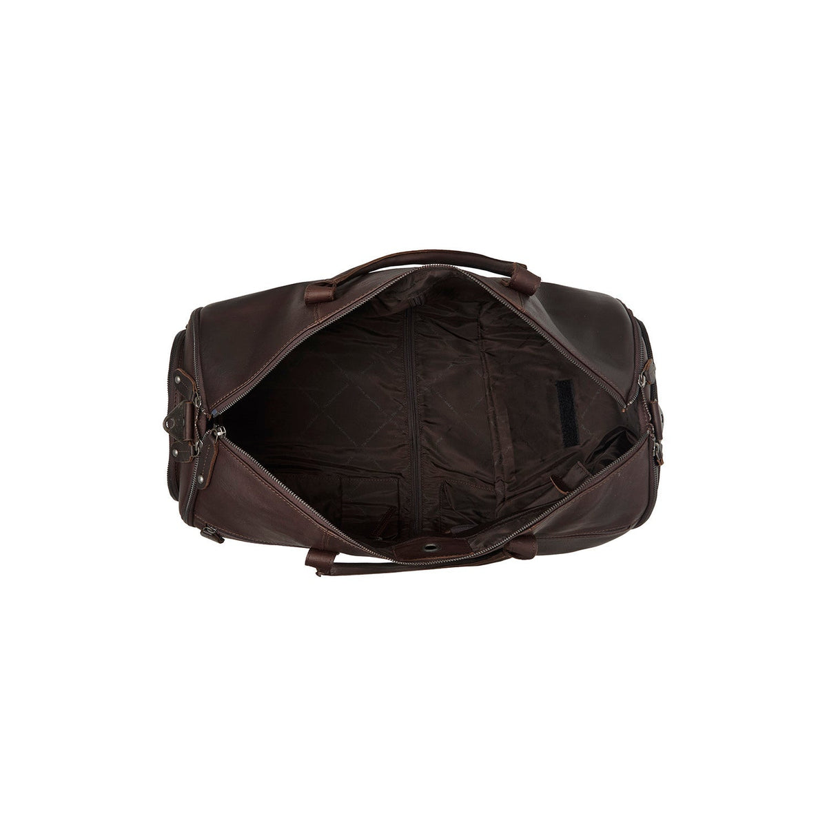 Brown Leather Garment Bag Finlay voor Dames, detail view 4