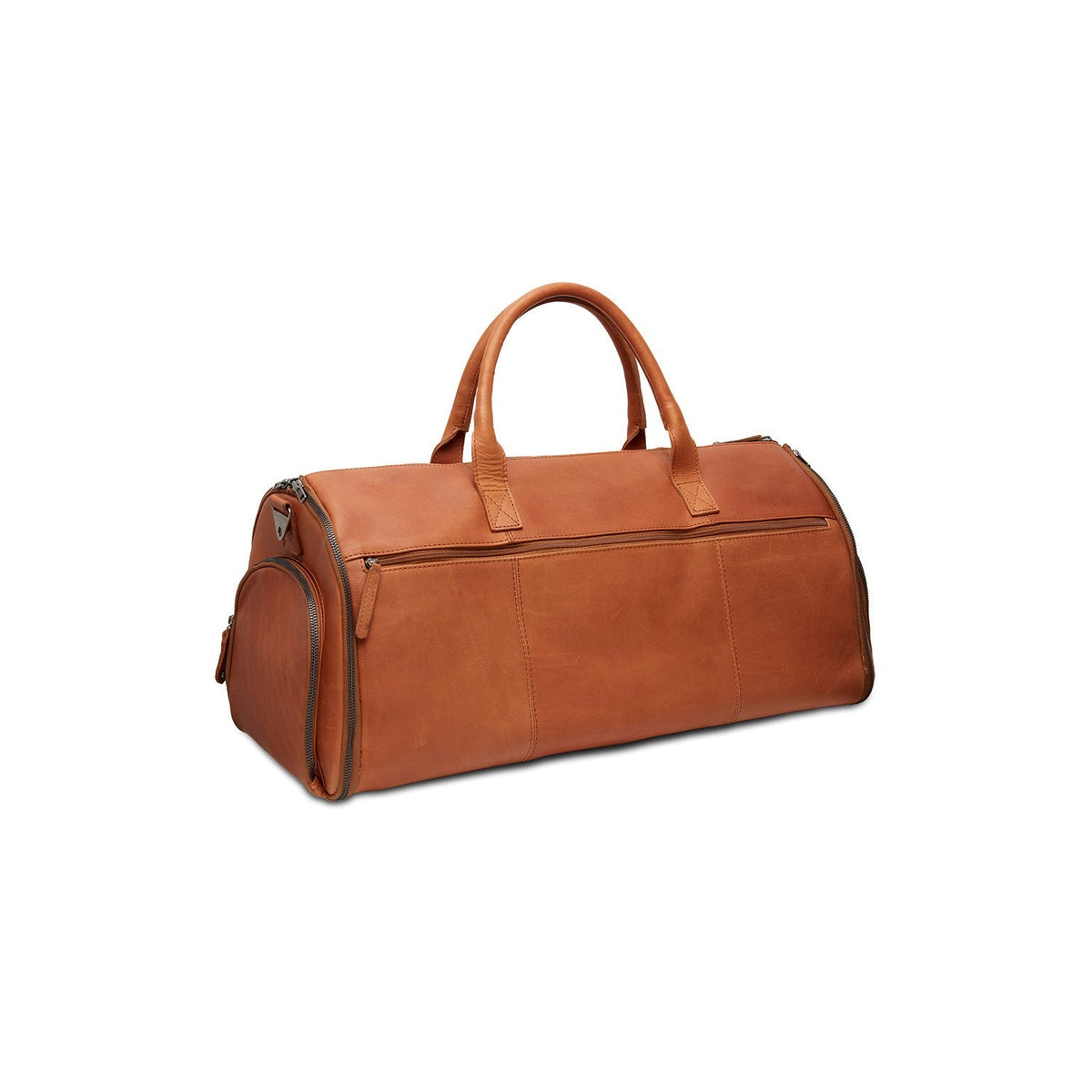 Cognac Leather Garment Bag Finlay voor Dames, detail view 5