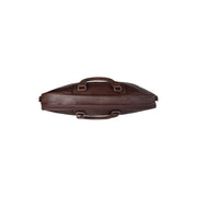 Close-Up Detail of Classic Collar &amp; Heavy-Duty Zipper Hardware on Leather Garment Bag Josh voor Dames