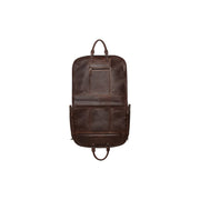 Leather Garment Bag Josh voor Dames - Lateral Side Profile View Showing Sleeve Cut &amp; Athletic Taper Fit
