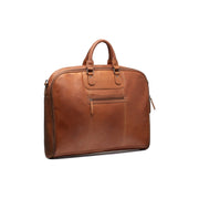 Cognac Leather Garment Bag Josh voor Dames, detail view 5