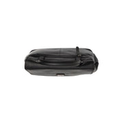 Angera Full-Grain Leather Handbag voor Dames - Lateral Side Profile View Showing Sleeve Cut &amp; Athletic Taper Fit