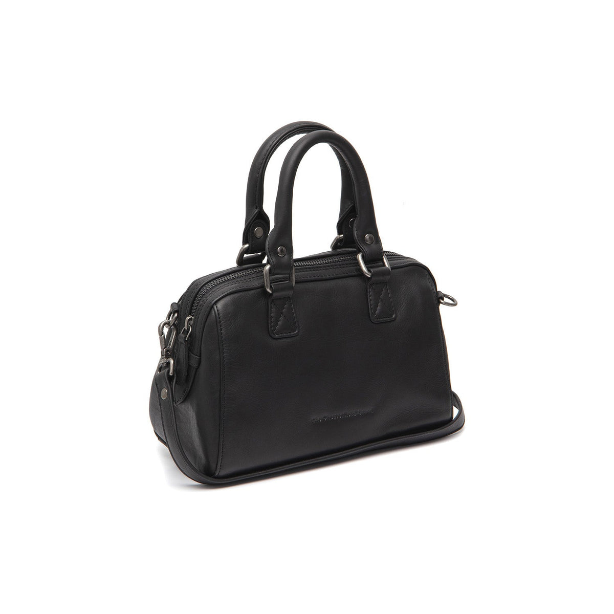 Dalford Full-Grain Leather Handbag voor Dames in Classic 100% Full-Grain Leather - Front Profile View &amp; Tailored Silhouette | Buy Online