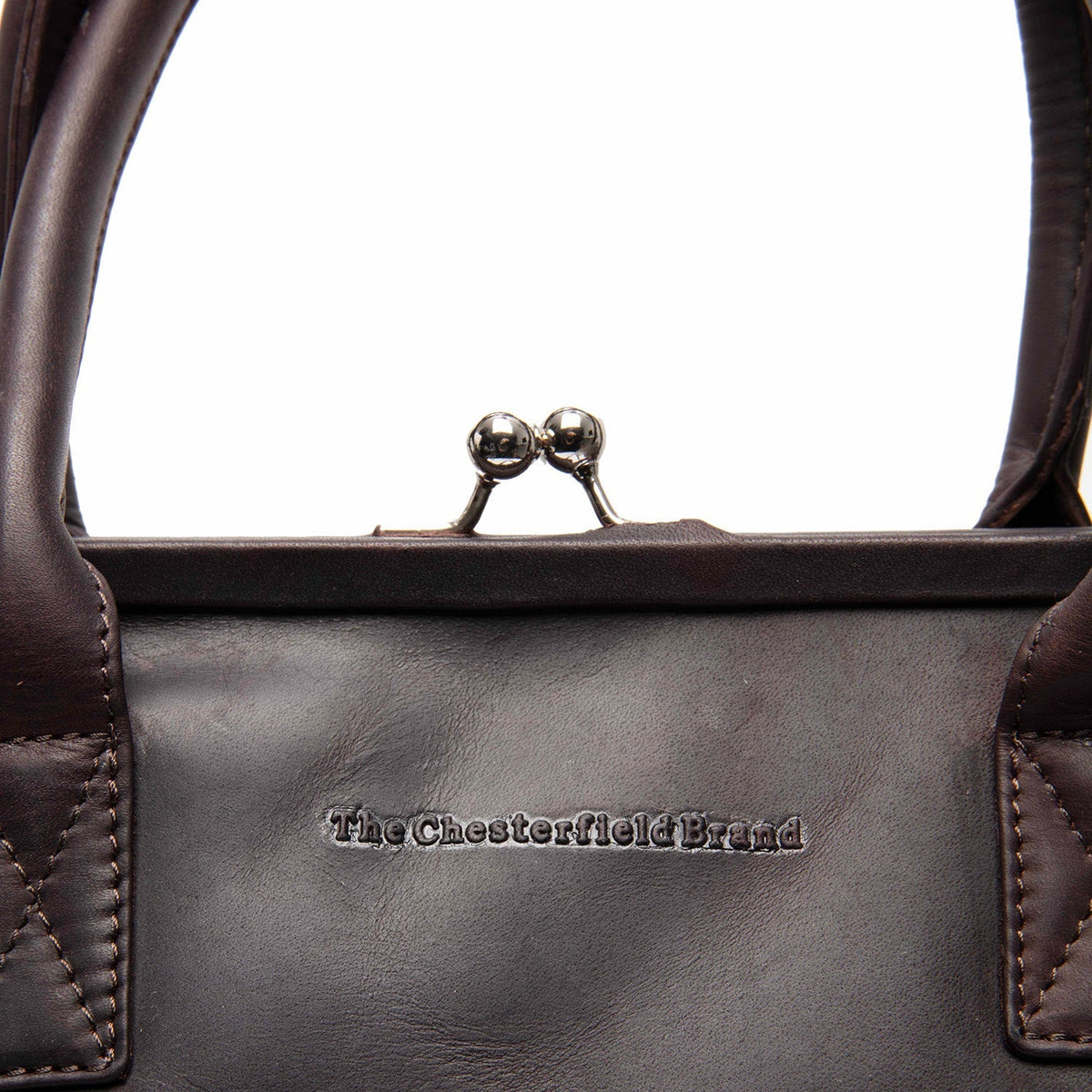 Dorin Full-Grain Leather Handbag voor Dames – alternate product view 3