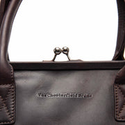 Dorin Full-Grain Leather Handbag voor Dames – alternate product view 3