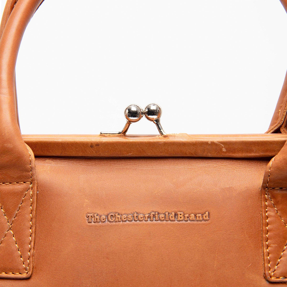 Dorin Full-Grain Leather Handbag voor Dames – alternate product view 2