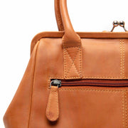 Dorin Full-Grain Leather Handbag voor Dames – alternate product view 3
