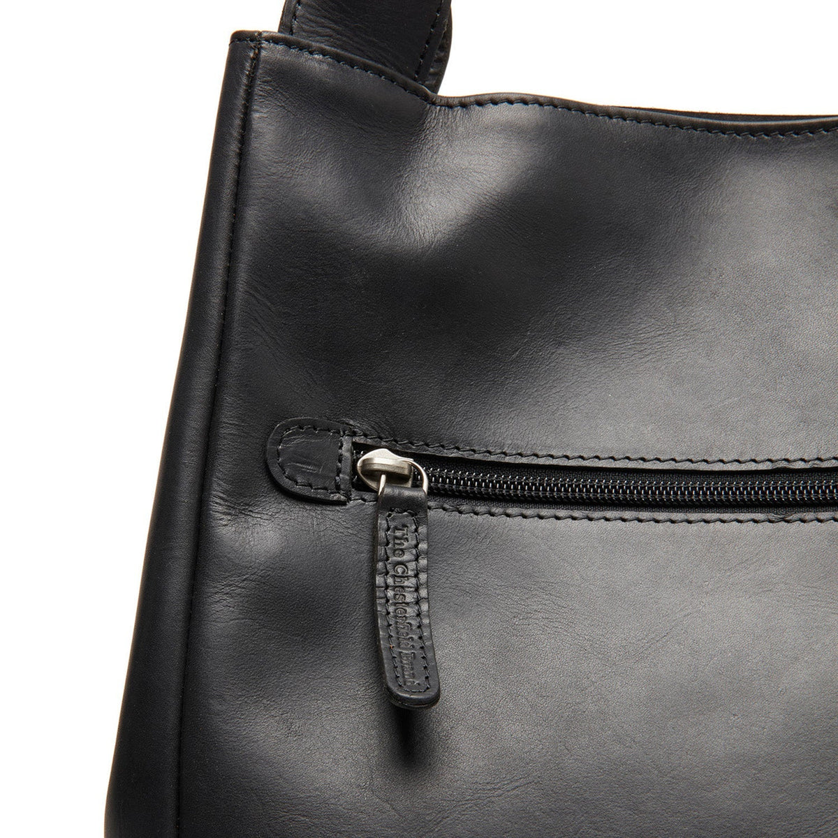 Fioline Full-Grain Leather Handbag voor Dames - Lateral Side Profile View Showing Sleeve Cut &amp; Athletic Taper Fit