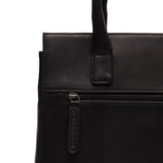 Interior View Showing Quilted Viscose Lining & Dual Inside Utility Storage Pockets