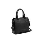 Hermosa Full-Grain Leather Handbag voor Dames in Classic 100% Full-Grain Leather - Front Profile View &amp; Tailored Silhouette | Buy Online