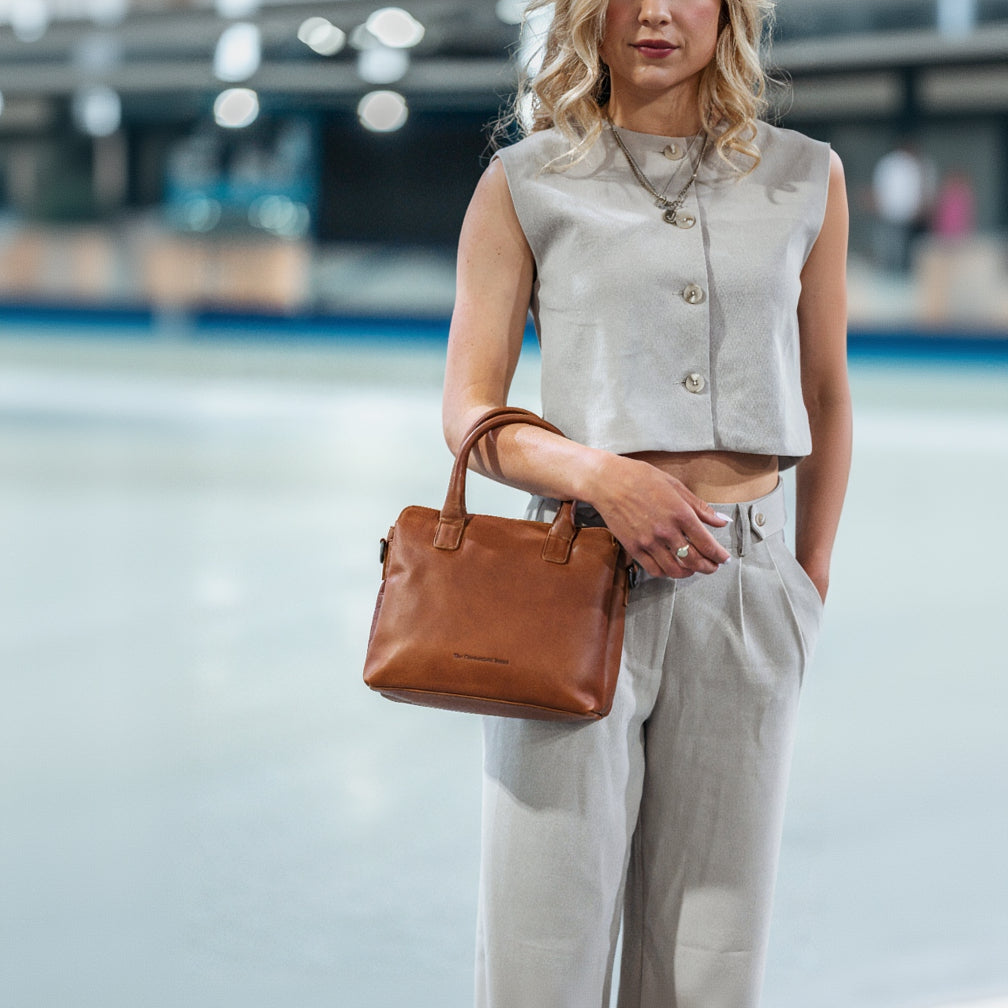 Hermosa Full-Grain Leather Handbag voor Dames – alternate product view 3