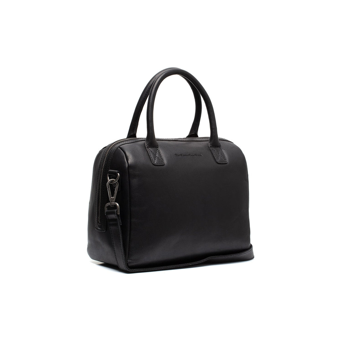 Langton Full-Grain Leather Handbag voor Dames in Classic 100% Full-Grain Leather - Front Profile View &amp; Tailored Silhouette | Buy Online
