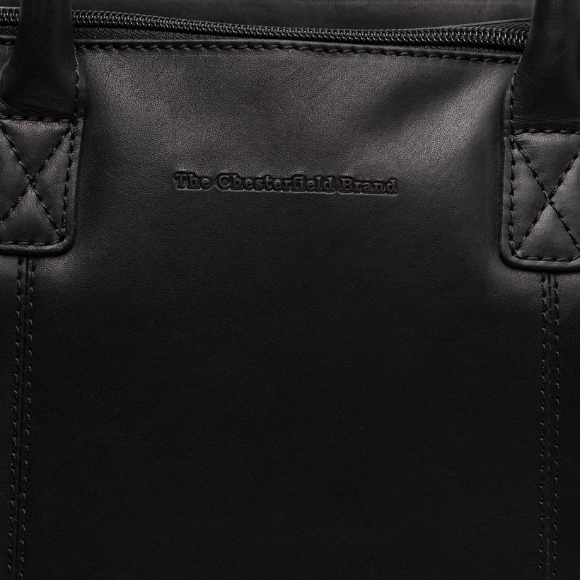 Layton Full-Grain Leather Handbag voor Dames