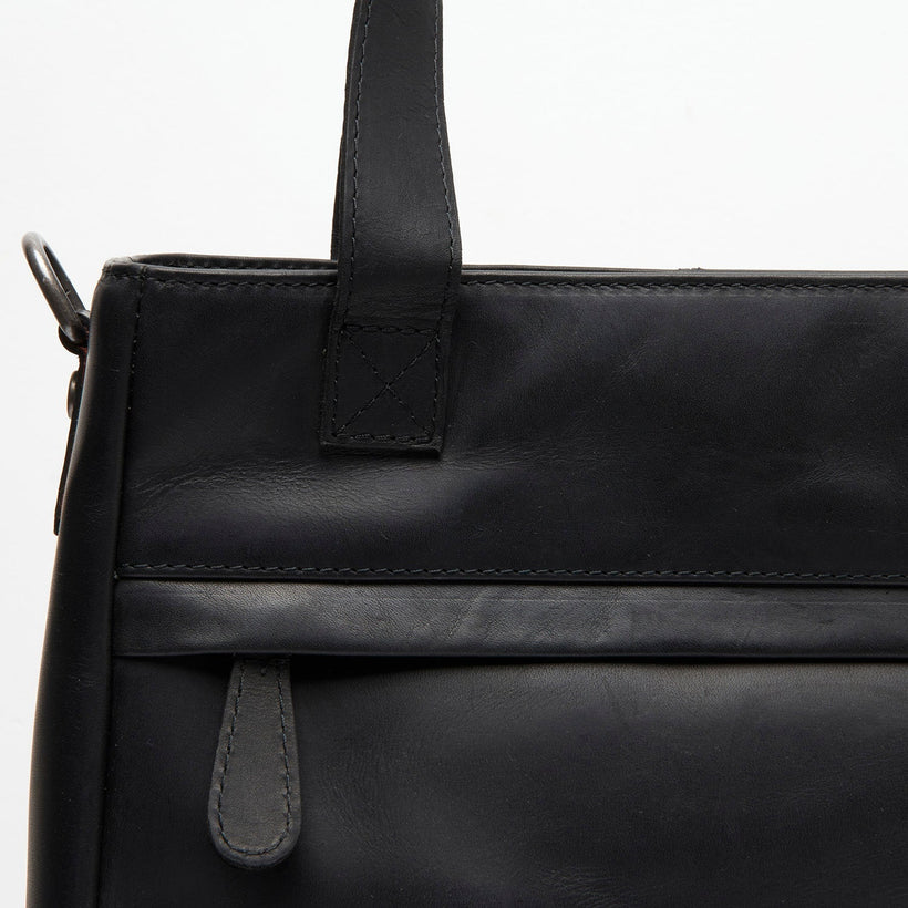 Lingfield Full-Grain Leather Handbag voor Dames