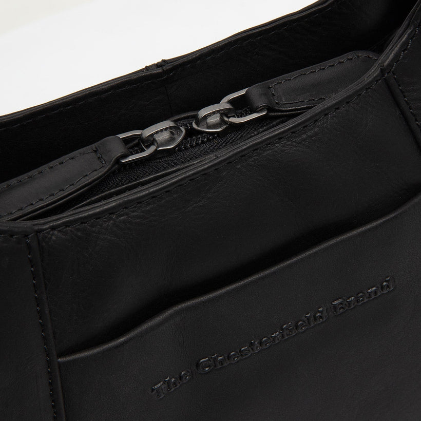 Lunera Full-Grain Leather Handbag voor Dames