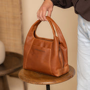 Lunera Full-Grain Leather Handbag voor Dames – alternate product view 2
