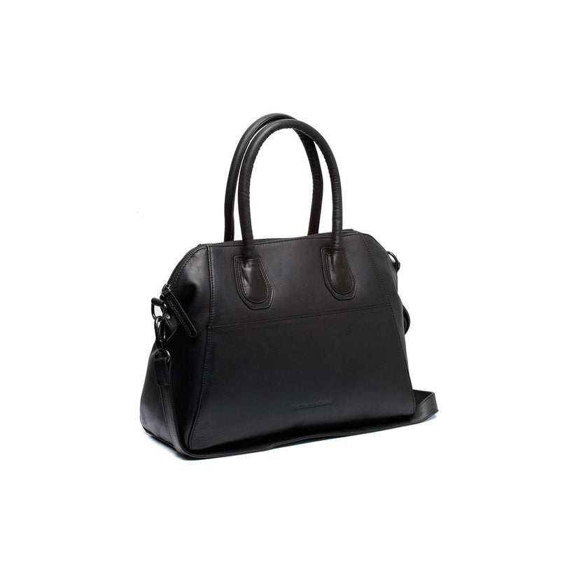 Marsala Full-Grain Leather Handbag voor Dames