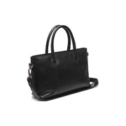 Pergamino Full-Grain Leather Handbag voor Dames in Classic 100% Full-Grain Leather - Front Profile View &amp; Tailored Silhouette | Buy Online